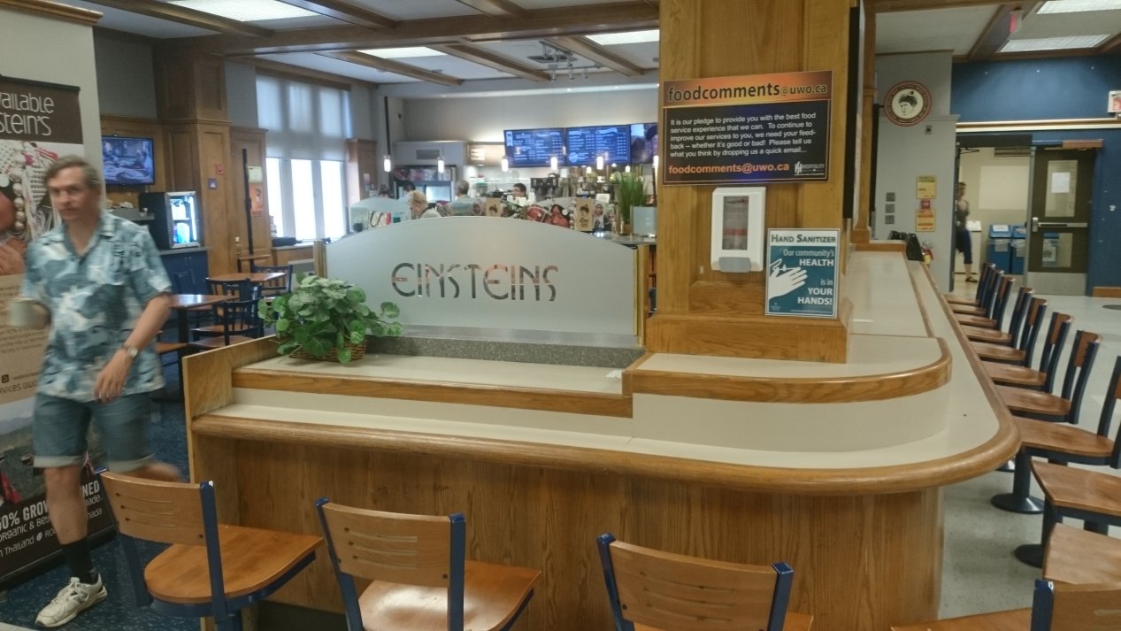 Cafe Einstein. Western University, London, Ontario
