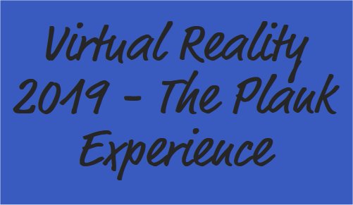 More about living inside VR: Dokk1 - Virtual Reality 2019