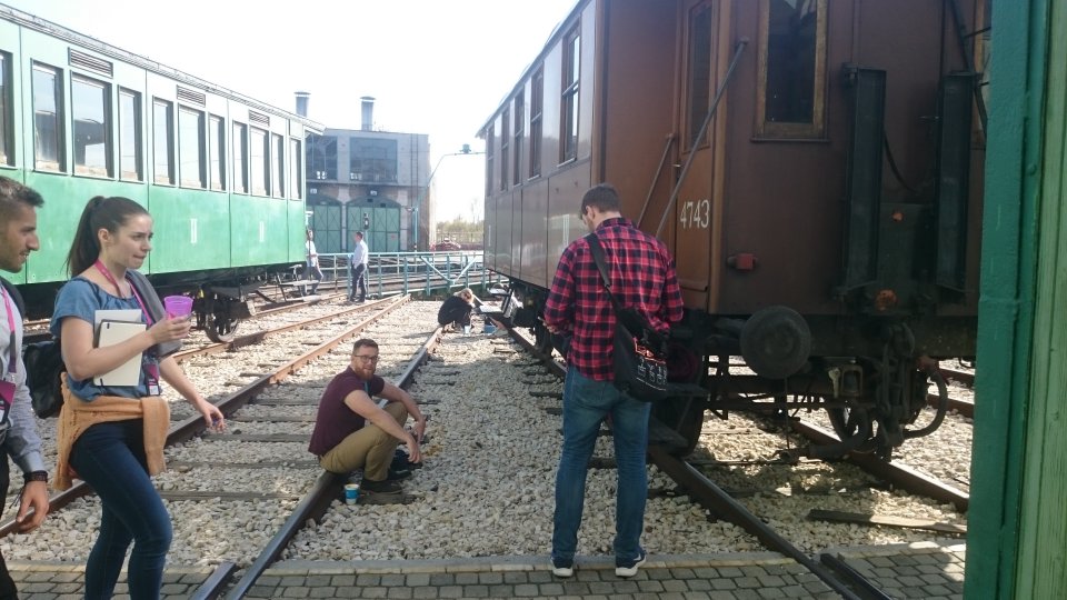 Hungarian Railway Museum. Crunch 2019
