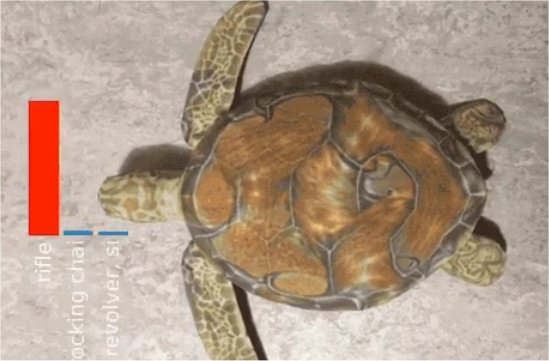 Googles AI thinks this turtle looks like a riffle
