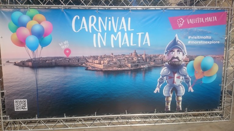 Maltese Carnival. Valletta, Malta.