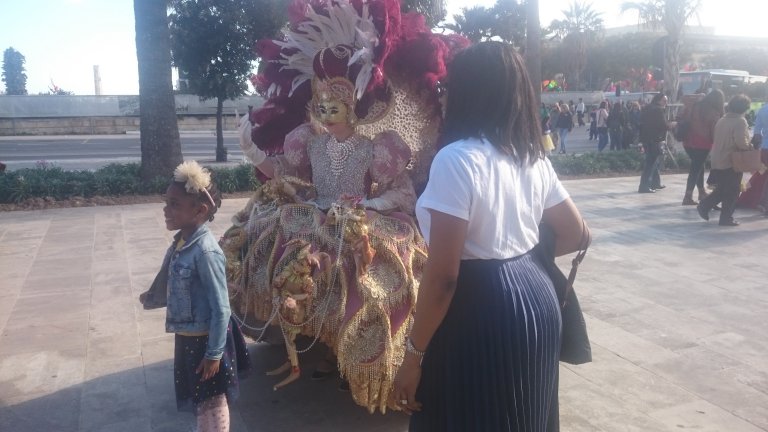 Maltese Carnival. Valletta, Malta.