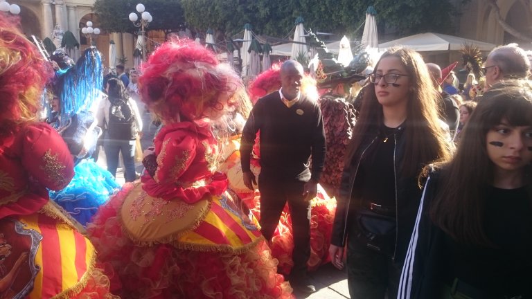 Maltese Carnival. Valletta, Malta.