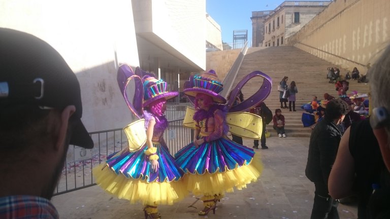 Maltese Carnival. Valletta, Malta.