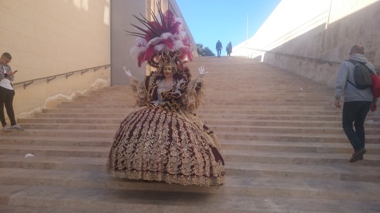 Maltese Carnival. Valletta, Malta.