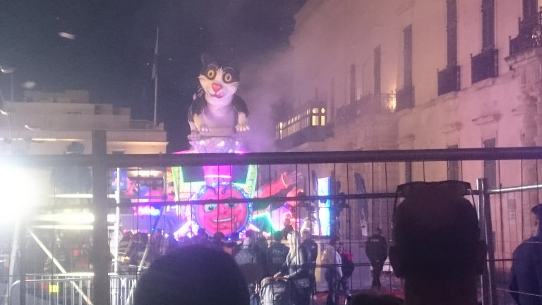 Maltese Carnival. Valletta, Malta.