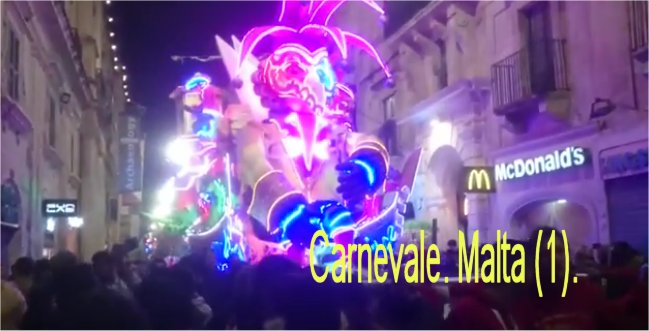 Carnevale. Valletta, Malta.