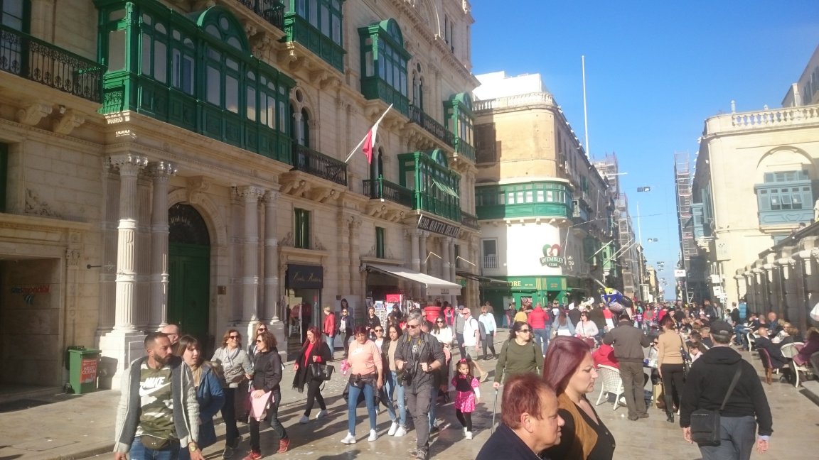 Valletta, Malta.