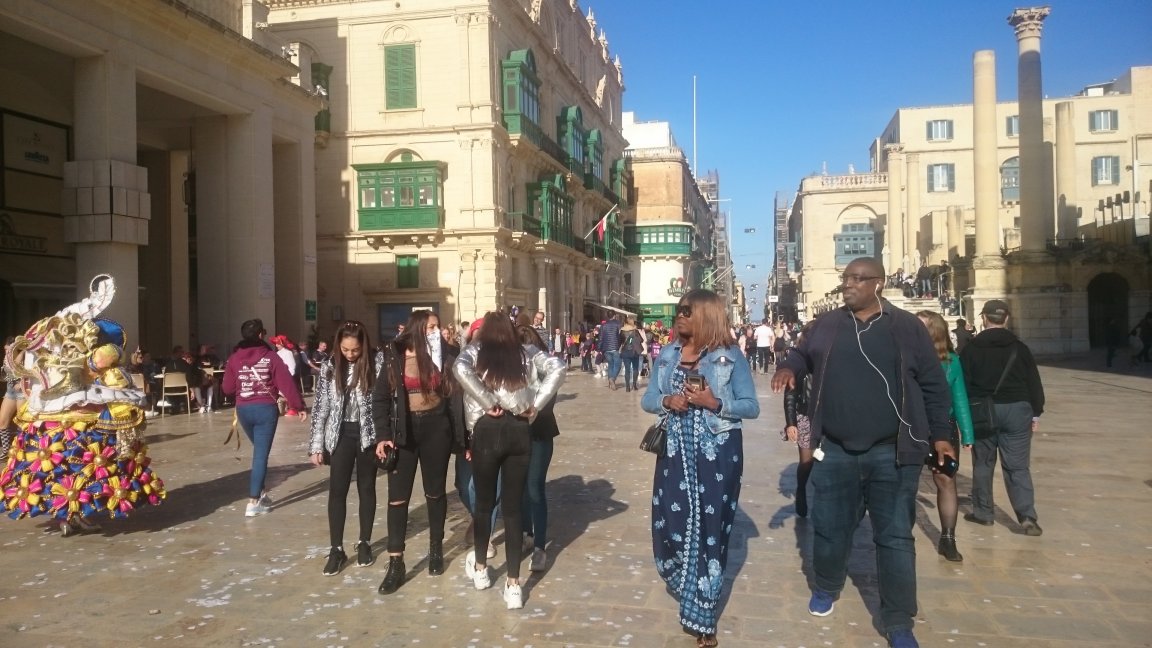 Valletta, Malta.