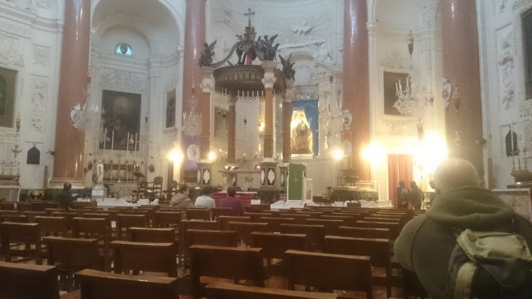 Basilica of Our Lady of Mount Carmel. Valletta, Malta.