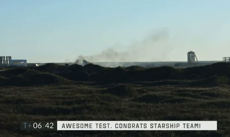Boca Chica, Texas, launch site. Winter, December 2020