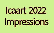 Online Icaart 2022 Impressions