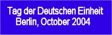 Tag der Deutschen Einheit