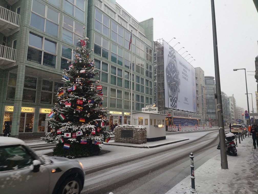 Checkpoint Charlie. Friedrichstraße Berlin