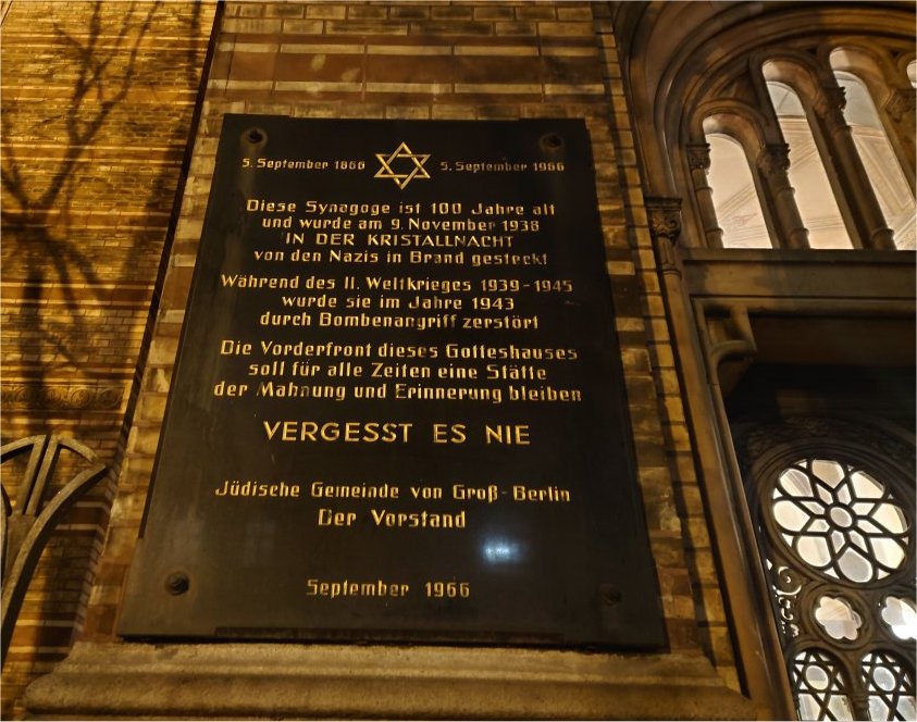 Synagogue Berlin.