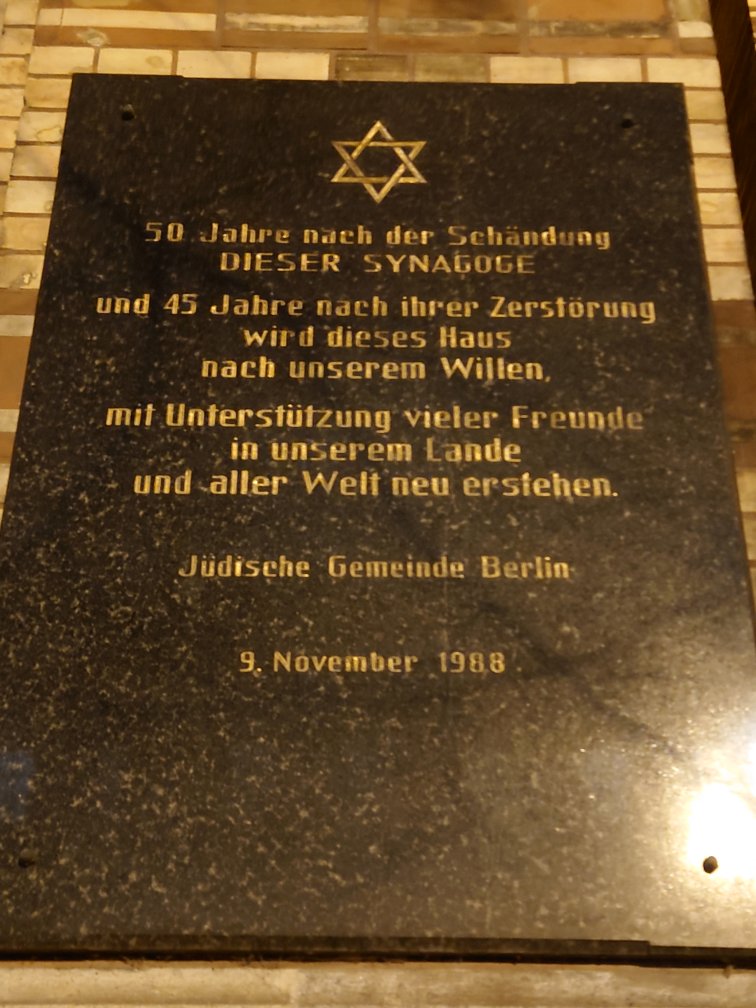 Synagogue Berlin.