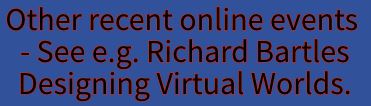 Webinar: AI, Games and Ethics. Edinburgh livefeed.