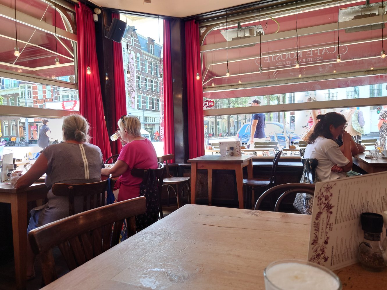 Impressions. Cafes. Amsterdam 2022
