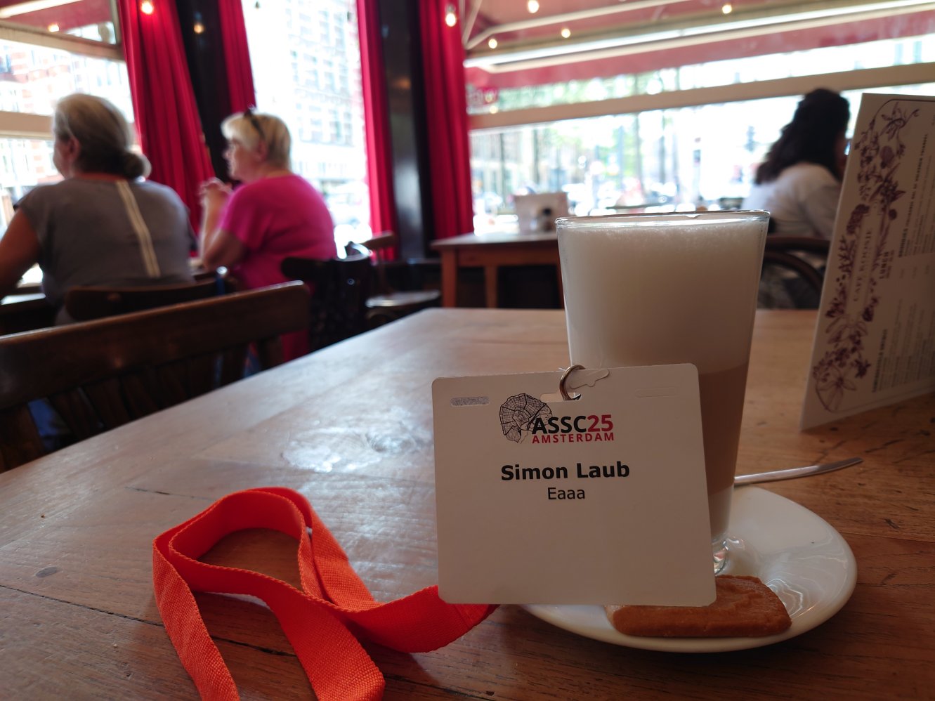 Impressions. Cafes. Amsterdam 2022