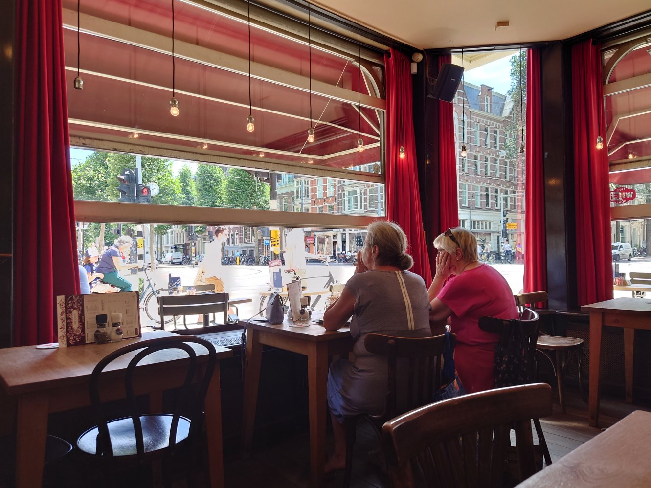 Impressions. Cafes. Amsterdam 2022