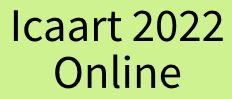 Icaart 2022, Online