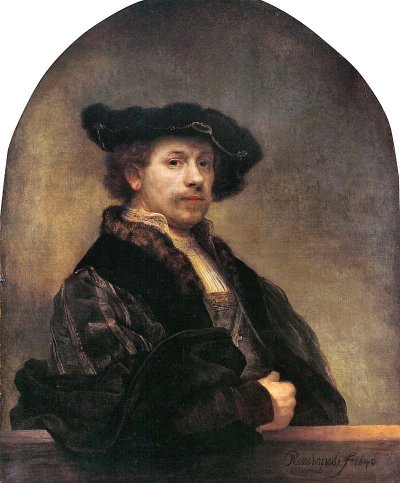 Rembrandt selfportrait 1640