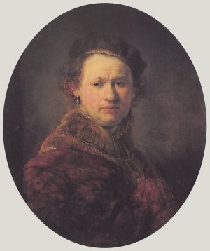 Rembrandt selfportrait 1645