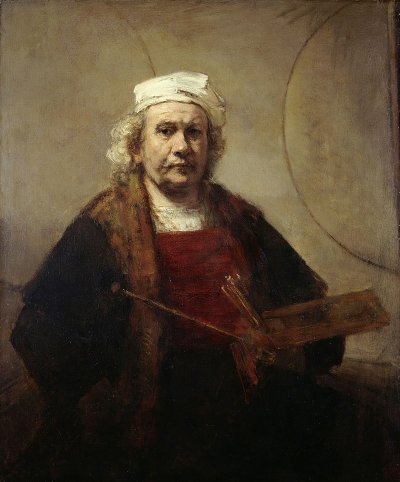Rembrandt selfportrait 1665