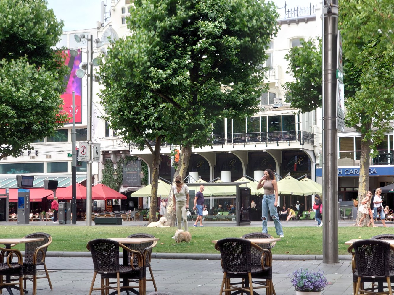 Impressions. Rembrandtplein. Amsterdam 2022