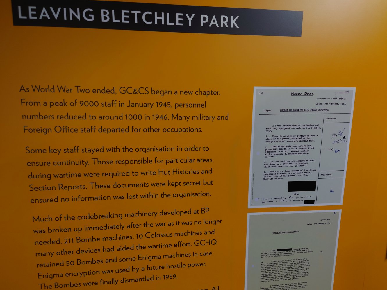 GCHQ. Bletchley Park, Uk.