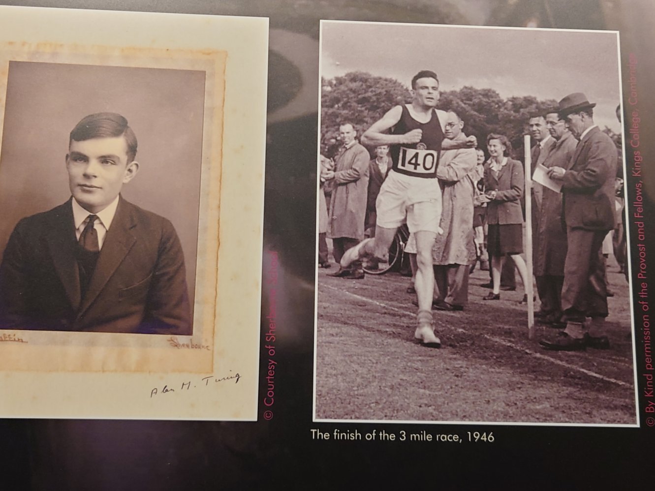 Alan Turing. Bletchley Park, UK.