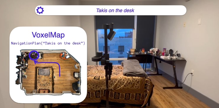 Ok Robot. An open, modular framework for zero-shot, language conditioned pick-and-drop tasks in arbitrary homes.