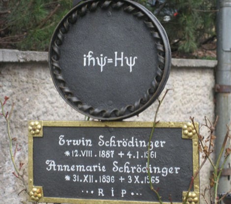 Schroedinger and the Schroedinger equation.