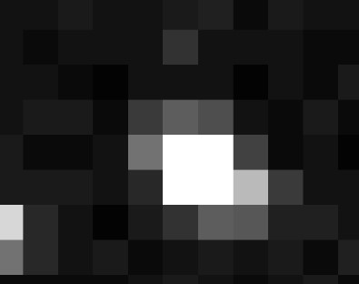 Images of the TRAPPIST-1 star system captured by the Kepler Space Telescope.