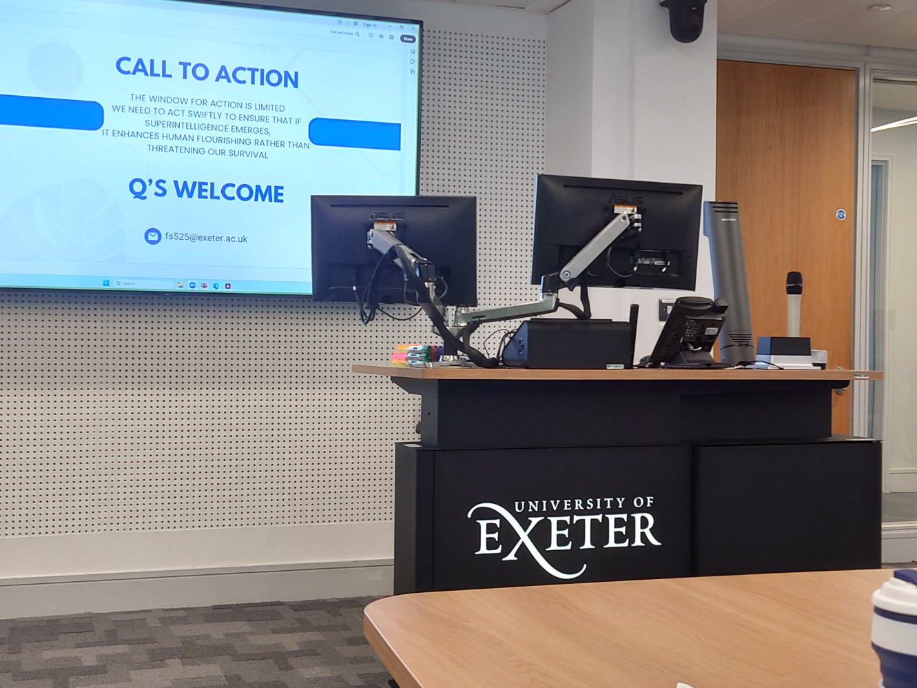 SuperIntelligence, Exeter. September 2025.