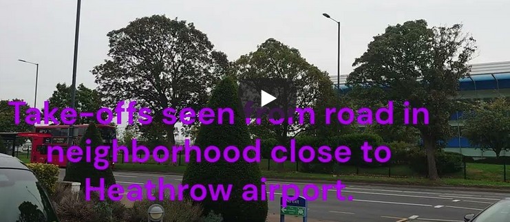 Youtube. Heathrow airport. Takeoffs. September 2025.