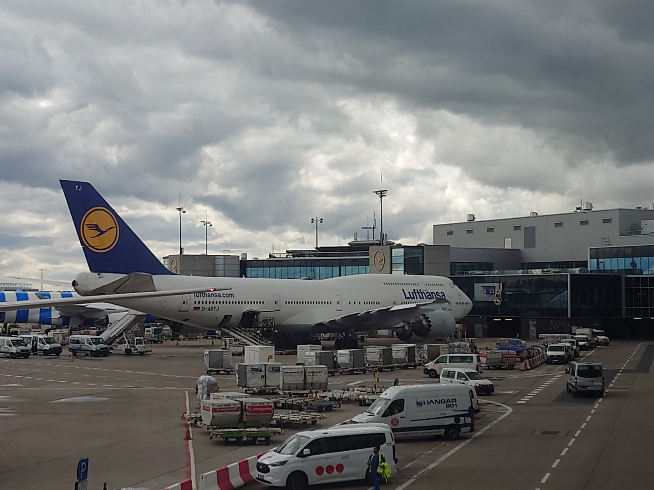 Frankfurt airport. September 2025.