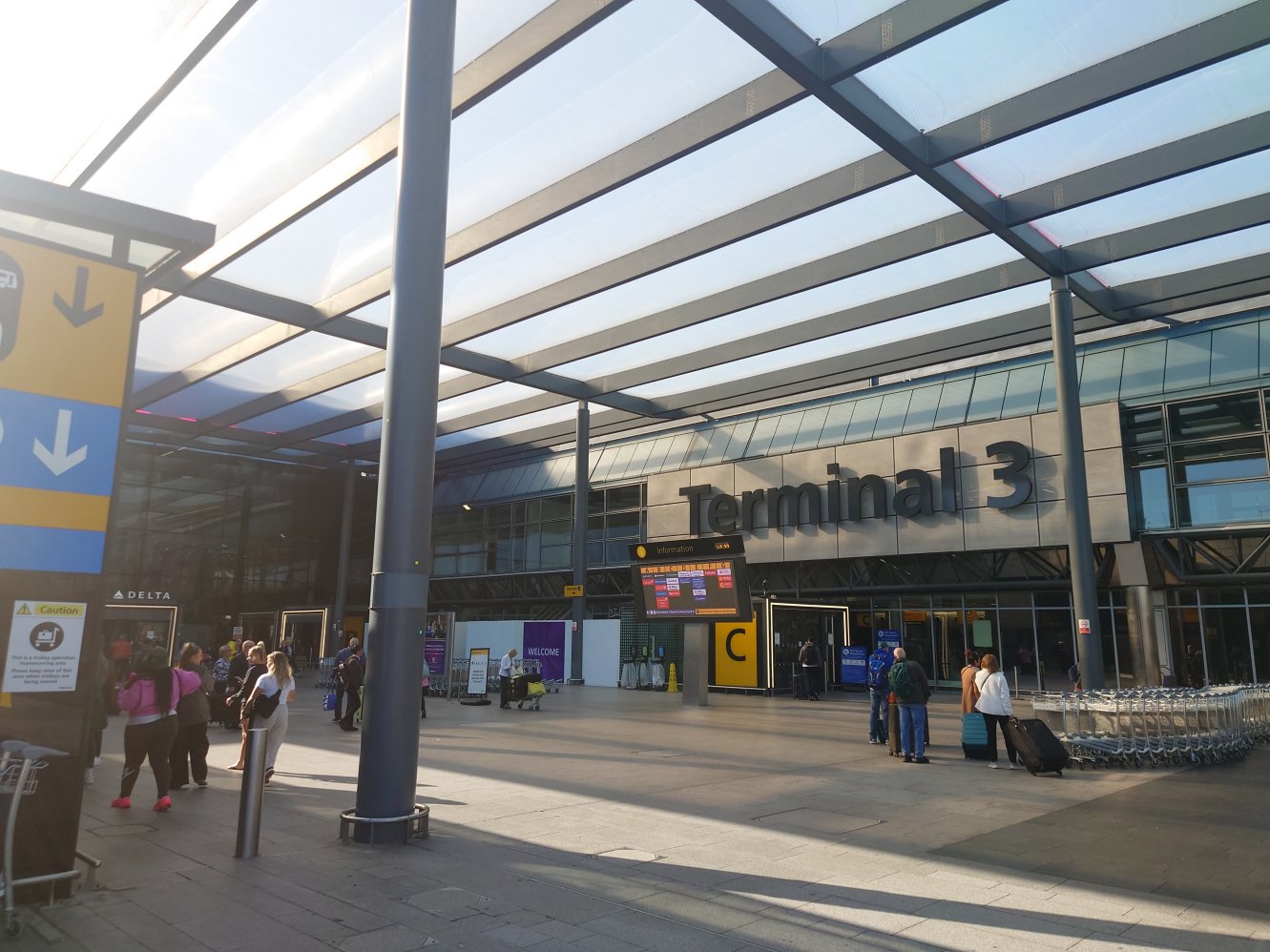 Heathrow airport. September 2025.