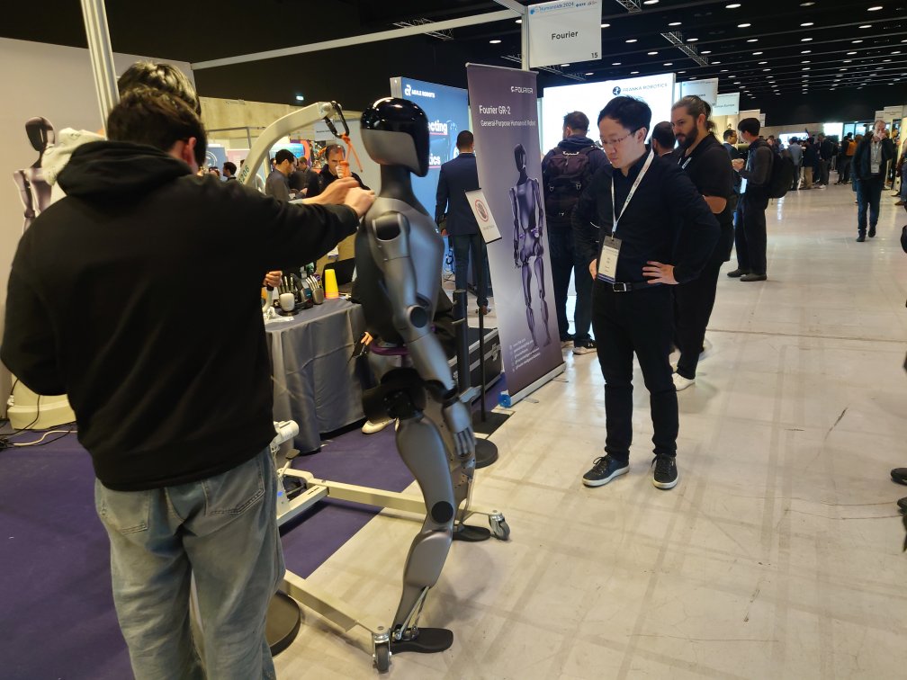 Humanoids 2024. Fourier: Leverage full-stack robotics technology services to enrich people's life.