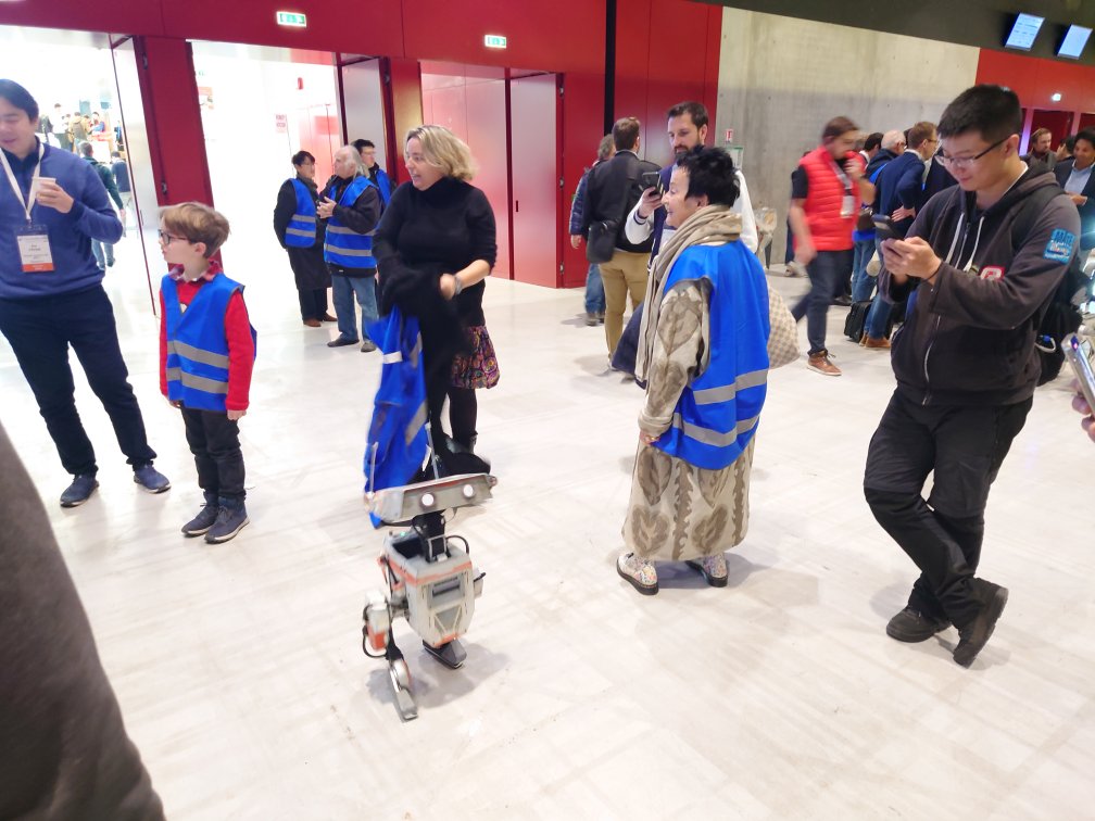 Orange BD-X Droid. Humanoids 2024. Nancy, France.