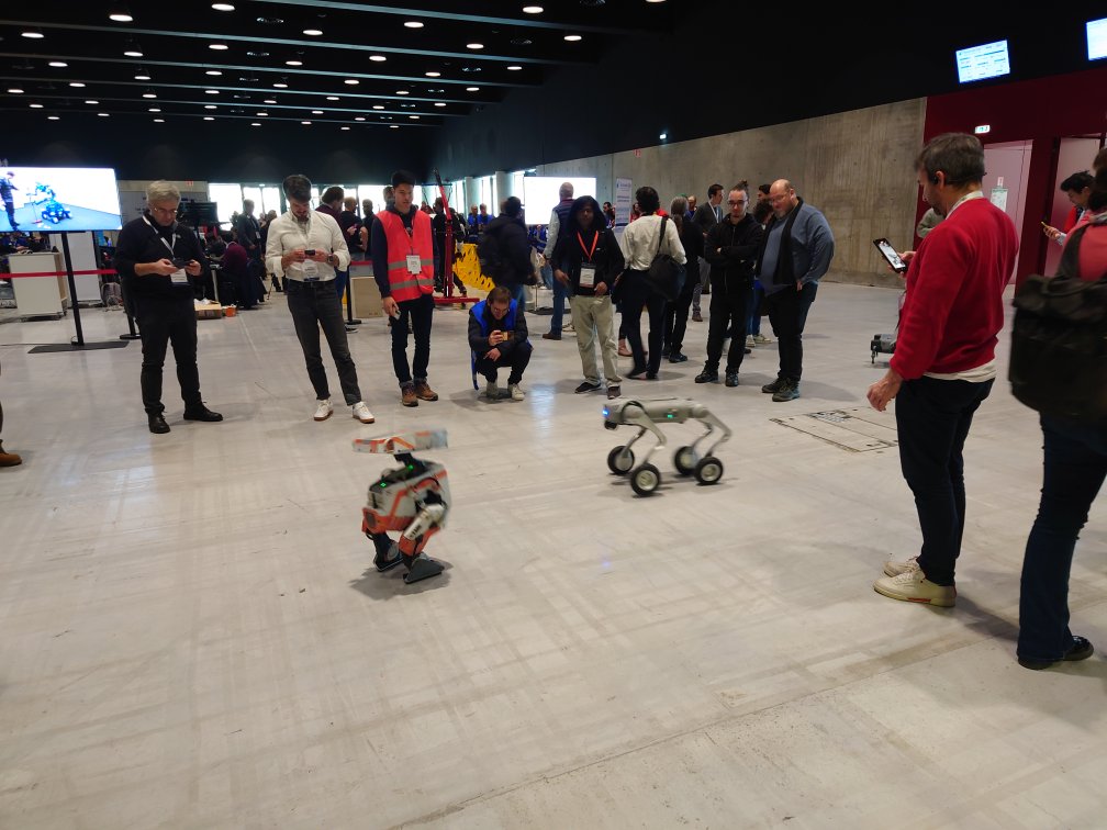 Orange BD-X Droid. Humanoids 2024. Nancy, France.