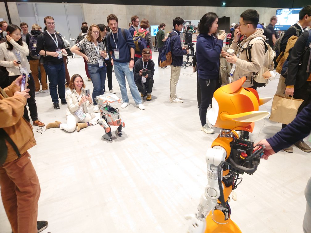 Orange BD-X Droid. Humanoids 2024. Nancy, France.