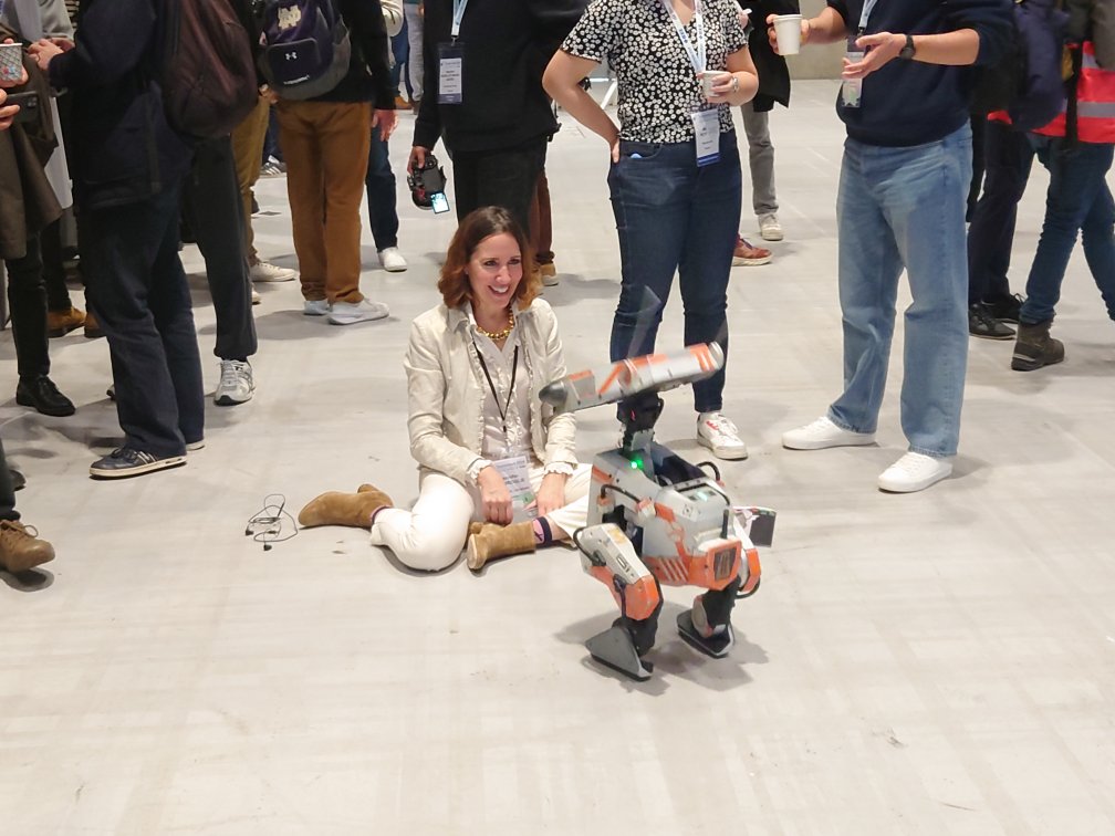 Orange BD-X Droid. Humanoids 2024. Nancy, France.