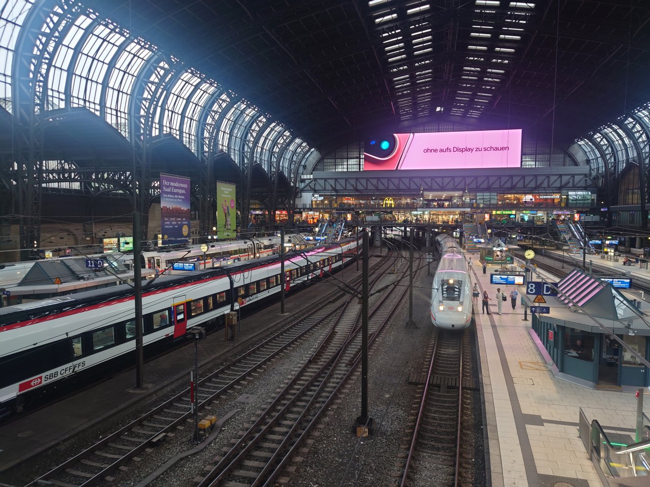 Hamburg Hauptbahnhof, Germany. August 2026.