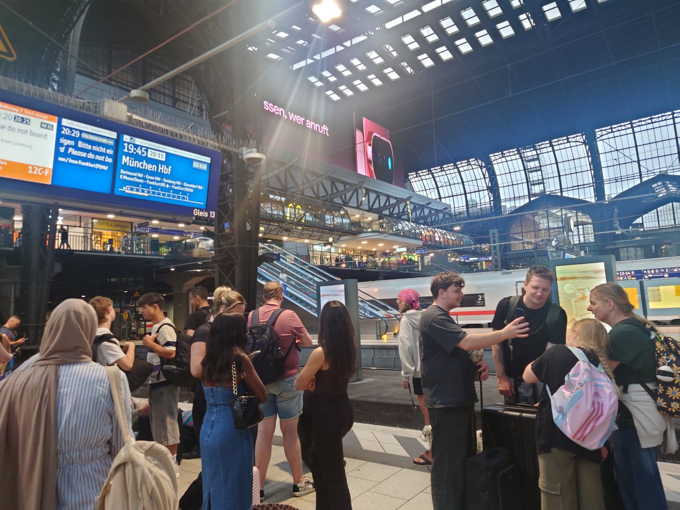 Hamburg Hauptbahnhof, Germany. August 2026.