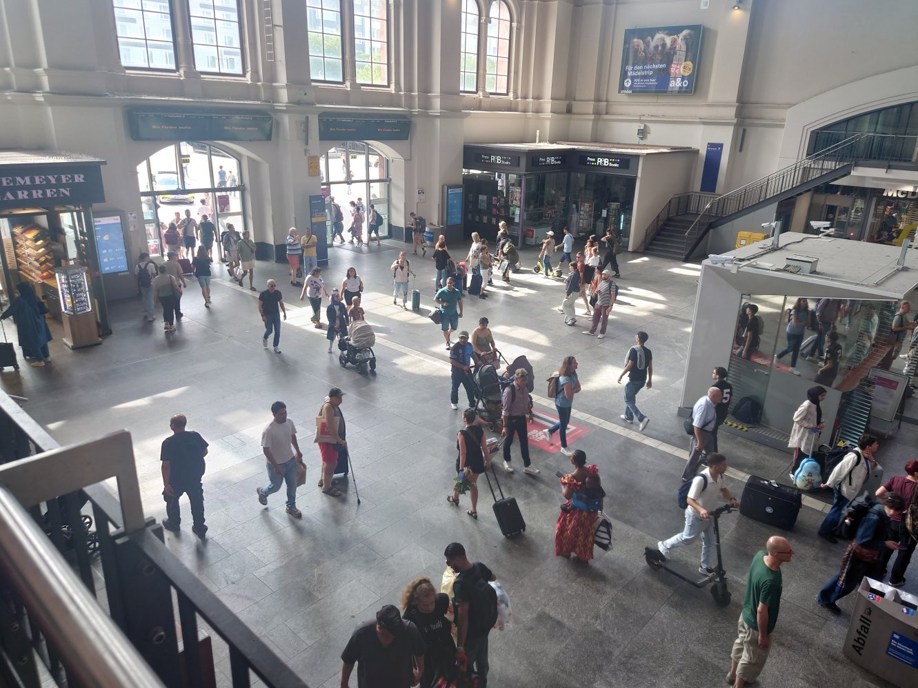 Bremen Hauptbahnhof, Germany. August 2026.