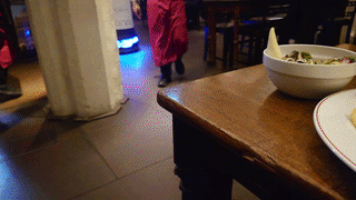 Bremer Ratskeller is a restaurant in the Bremer Rathaus from 1405. Now with a robot. Bremen, Germany. August 2026.