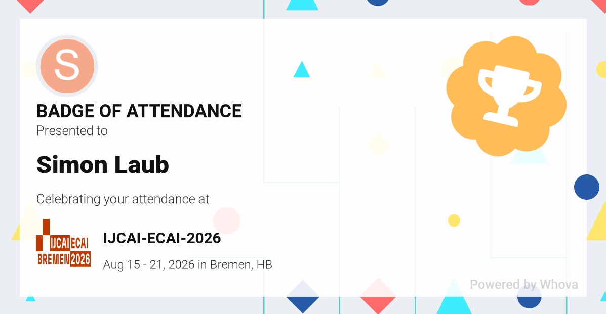 Ijcai 2026. Badge. Bremen, Germany. August 2026.