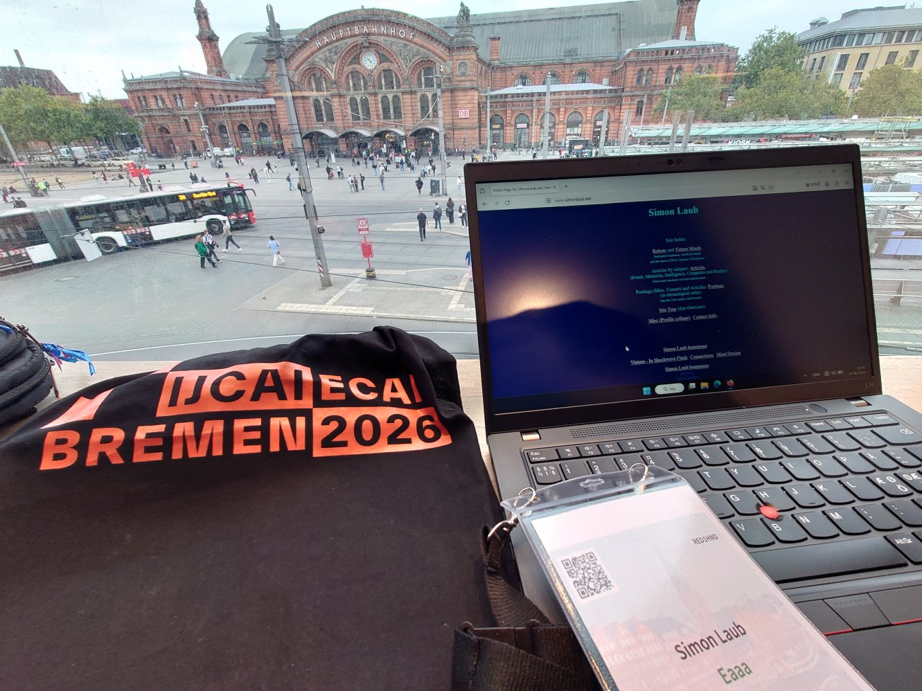 Simon Laub. Ijcai. Wednesday. August 19th. Bremen, Germany. August 2026.