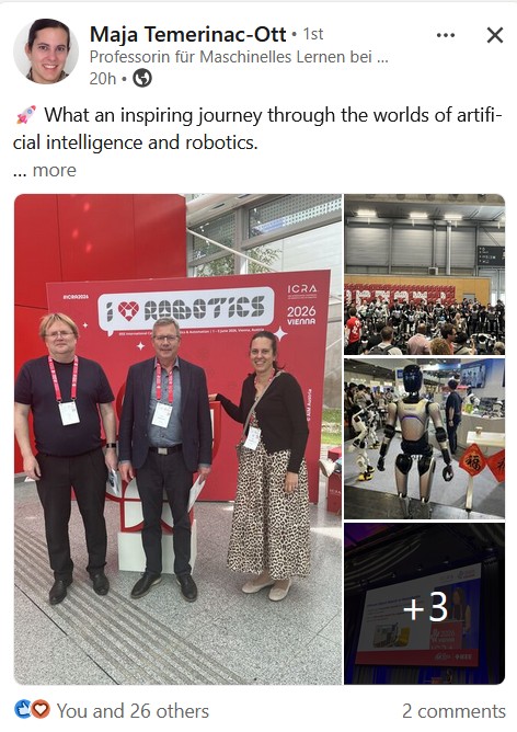 Linkedin Post. Icra 2026, Vienna.